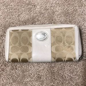 Authentic coach wallet